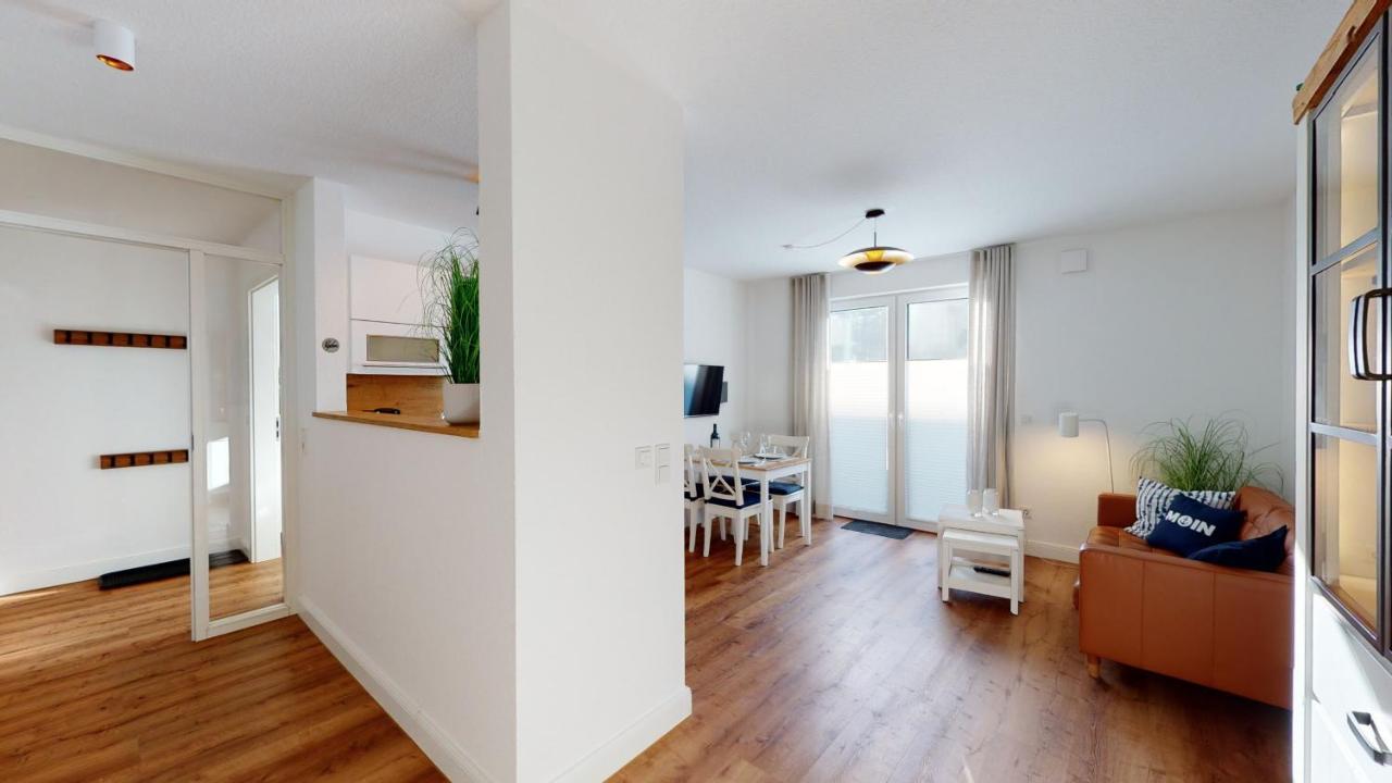 Seeblick Nordlicht, Exklusive Wohnung Mit Terrasse 万根沃格 外观 照片
