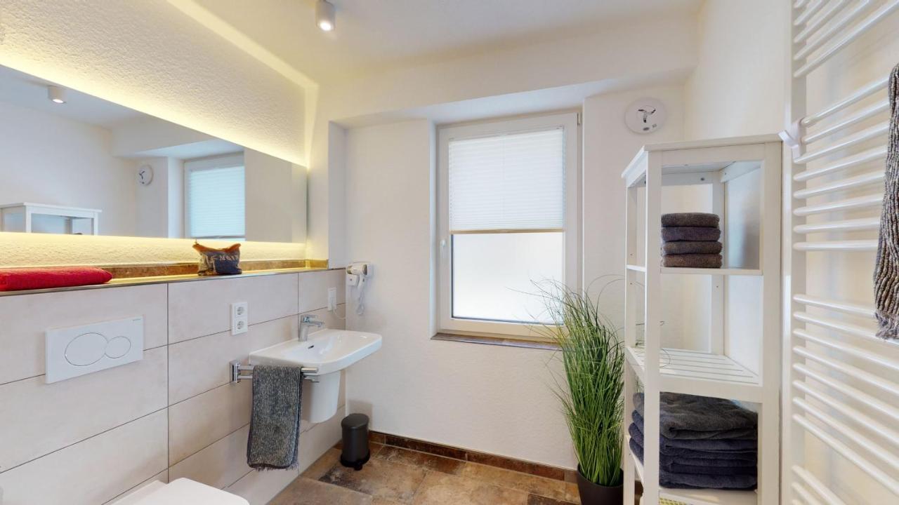 Seeblick Nordlicht, Exklusive Wohnung Mit Terrasse 万根沃格 外观 照片