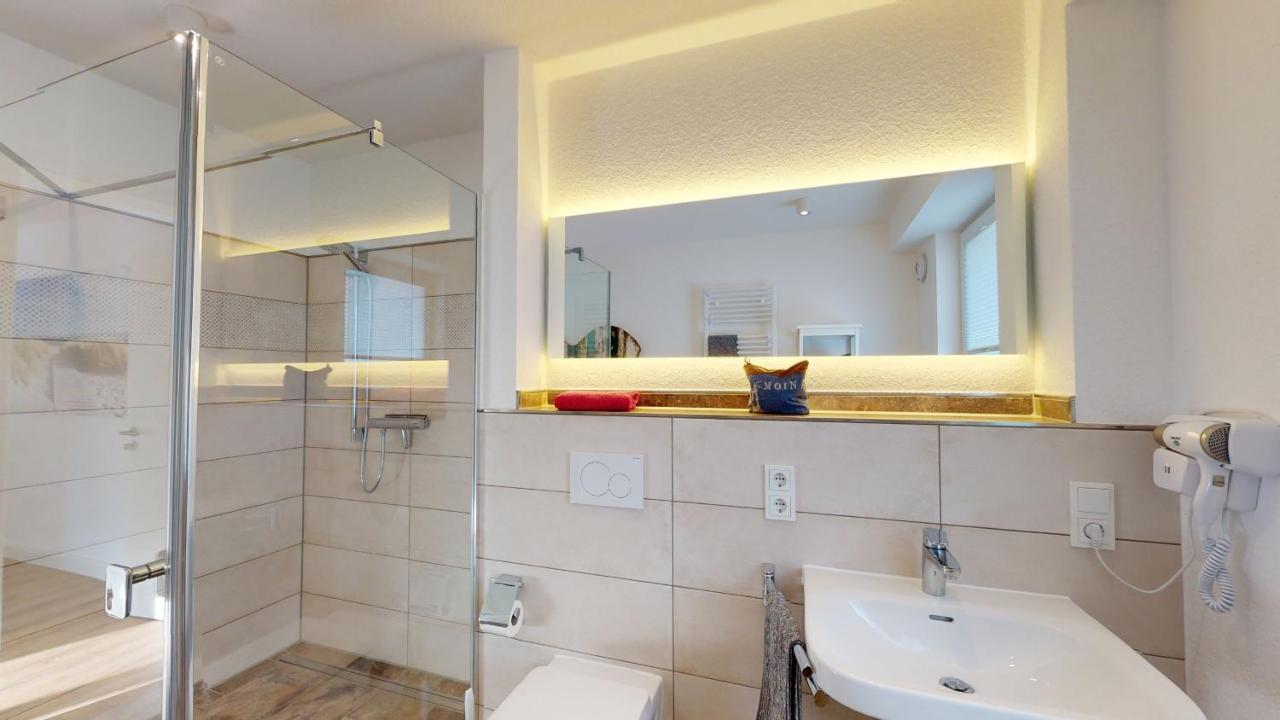 Seeblick Nordlicht, Exklusive Wohnung Mit Terrasse 万根沃格 外观 照片