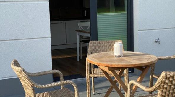 Seeblick Nordlicht, Exklusive Wohnung Mit Terrasse 万根沃格 外观 照片